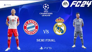 FC 24 - Bayern Munich Vs Real Madrid CF | UEFA Champions Leauge Semi Final 23/24 | PS5™ [4K60].