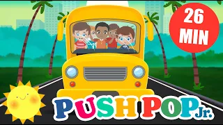 The Wheels On The Bus +  Old MacDonald + More |  Kids Songs  | Learning Songs | Nursery Rhymes