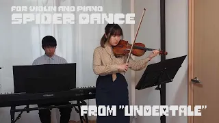 【UNDERTALE】スパイダーダンスを弾いてみた【ヴァイオリン】