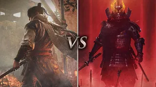 Wo Long Fallen Dynasty VS Nioh Gameplay Comparison (Demo)