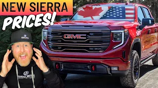 NEW 2022 “REFRESHED” GMC Sierra, FULL LINE Pricing!