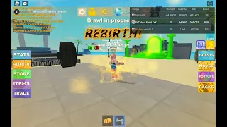 hello guys!!! i reach 94,980 rebirths in roblox muscle legends.