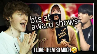 I LOVE THEM SO MUCH! (BTS being BTS at Award Shows | Reaction/Review)