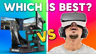 Sim Racing: VR Vs. Triple Monitor │ Which is Best?