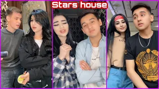 Stars house jamoasining yangi Tiktok videolari, Xusniddin Parizoda Usmonova Bonamur Amirchik tik tok