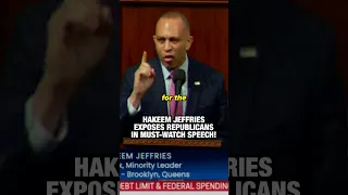 Hakeem Jeffries EXPOSES Republican Lies TO THEIR FACE in epic takedown on House Floor