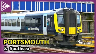Trains at Portsmouth & Southsea (PDL) 11/04/2023