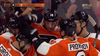 Sean Couturier Goal - Philadelphia Flyers vs Anaheim Ducks 10/24/17