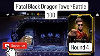 MK MOBILE fatal Black Dragon Tower Battle 100+ reward Round 4