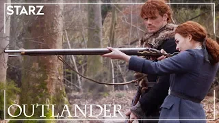 Outlander | Father-Daughter Bonding BTS with Sam & Sophie | Season 4 | STARZ