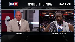 Draymond Green Joins Inside the NBA, Talks Game 5 Win vs Kings | 2023 NBA Playoffs