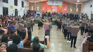 ELIÃ OLIVEIRA. DAVI E GOLIAS. APRESENTAÇÃO JOVENS DA ASSEMBLEIA DE DEUS- UMADESL