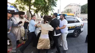 הפגנת השבת בירושלים‬ | Up-close with Chilul Shabbos Protest In Jerusalem - 3.18.17