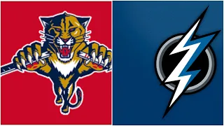 Florida Panthers Lose to TB Lightning 6-2 Preseason 10-7-21