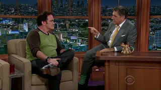 Late Late Show with Craig Ferguson 10/28/2014 Quentin Tarantino, Toni Trucks