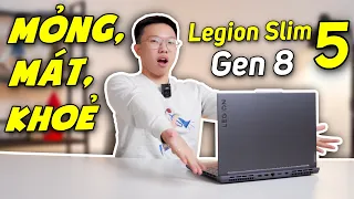 Lenovo Legion Slim 5 Gen 8 (2023) Hoàn Hảo trong tầm giá, vừa Mỏng, vừa Mát, vừa Khoẻ!!! LAPTOP AZ