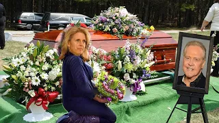 Minutos atrás, no funeral de Lee Majors, Lindsay Wagner: 'Não acredito que ele se foi para sempre'