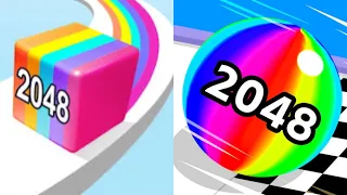 Ball Run 2048 | Jelly Run 2048 - All Level Gameplay Android,iOS - NEW APK GIGA UPDATE