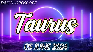 TAURUS 🔮❤️ DAILY HOROSCOPE taurus May 05, 2024 ♉️ 🌞 TAURUS tarot HOROSCOPE ✅ 💫 ⭐️