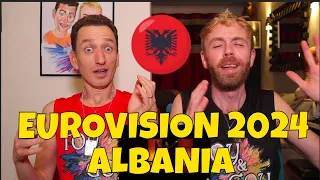 ALBANIA EUROVISION 2024 REACTION - BESA - TITAN