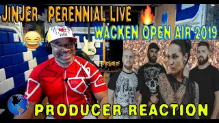 JINJER   Perennial Live at Wacken Open Air 2019 | Napalm Records - Producer Reaction