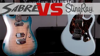 Ernie Ball Music Man Sabre Vs Stingray Guitar Battle