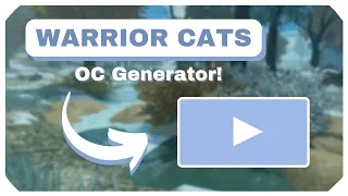 Create your OWN Warriorcat's Character!