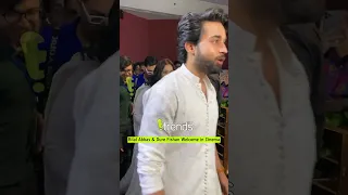 Bilal Abbas Khan & Dure Fishan Warmly Welcomed by Audience at Ishq Murshid Grand Finale 😍🌸