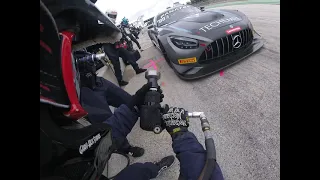 Helmet Cam POV SRO ROAD AMERICA #33 Mercedes AMG GT3 Pitstop Fanatec GT World Challenge America