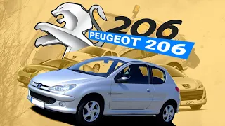 La PEUGEOT 206, l'histoire INCROYABLE d'une voiture NORMALE