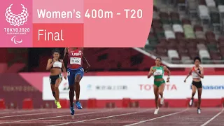 Women's 400m - T20 | Final | Athletics | Tokyo 2020 Paralympic Games