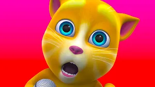 Ginger Learns To Sing! | Talking Tom & Friends | WildBrain Toons