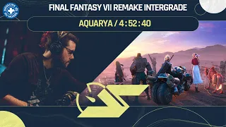 FINAL FANTASY VII REMAKE INTERGRADE en NG+ HARD NMG par AQUARYA en 04:52:40 | SPEEDONS 2023