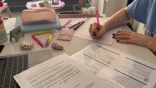 STUDY WITH ME ☀️ (real time, real sound)