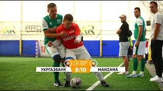 Огляд матчу | Укргазбанк 5 : 10 Manzana