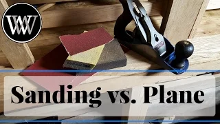 NEVER SAND AGAIN Which is Better Hand Sanding or Hand Plane