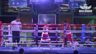 Jose Rios VS Ismael Fernandez - Nica Boxing Promotions