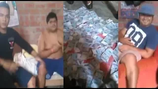 Piura: Marcas roban 53 mil dólares y se graban con el dinero robado