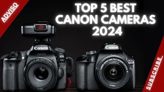 Top 5 Best Canon Cameras in 2024. (best for photography)