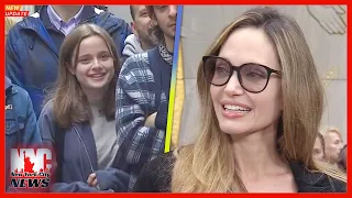 Brad Pitt and angelina Jolies daughter Vivienne  Markes Rate Appearance On today Show