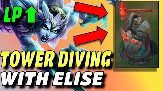 Rank 1 Elise Shows Why Turret Diving On Elise Will Make You Climb!