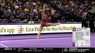 Ragan Smith Floor Oklahoma @ LSU 2023 9.925