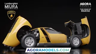Lamborghini Miura 1:8 scale Die Cast Model Kit