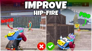 IMPROVE HIP-FIRE FOR MORE HEADSHOT IN BGMI & PUBG MOBILE CLOSE RANGE TIPS & TRICKS.