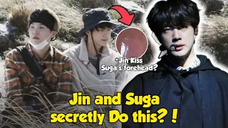 Unseen Videos!  Jin and Suga caught showing each other their 'Act of service' to the public?!