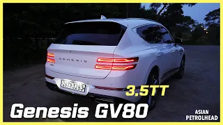 Night Drive w/ Genesis GV80 2021. How does the rear wheel driven SUV shines at night? Let's find out