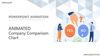 Company Comparison Chart | PowerPoint Animation | Marketing Analysis | Animated PowerPoint Template