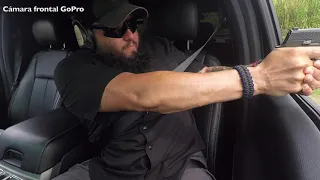 React with your gun from the car to a robbery or kidnapping
