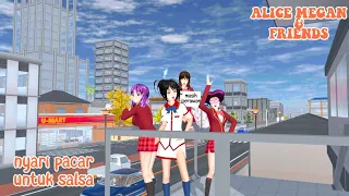 ALICE MEGAN & FRIENDS [NYARI PACAR SALSA] || SAKURA SCHOOL SIMULATOR