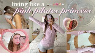 becoming a PINK PILATES PRINCESS 🎀🧘🏼‍♀️🎧 wellness, workouts, & aesthetic self care